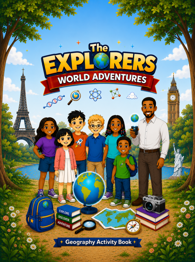 The Explorers World Adventures Activity Book